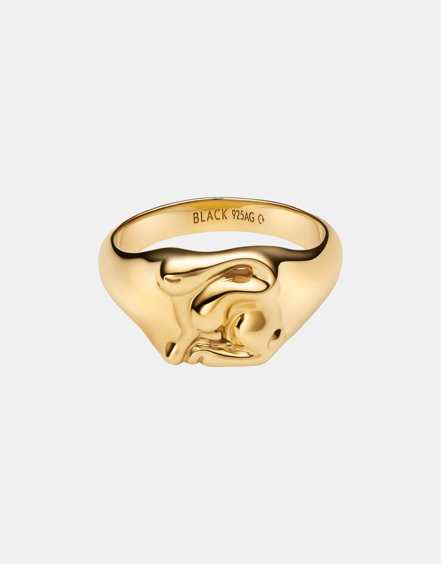 Maria Black - Rabbit Mini Signet Ring