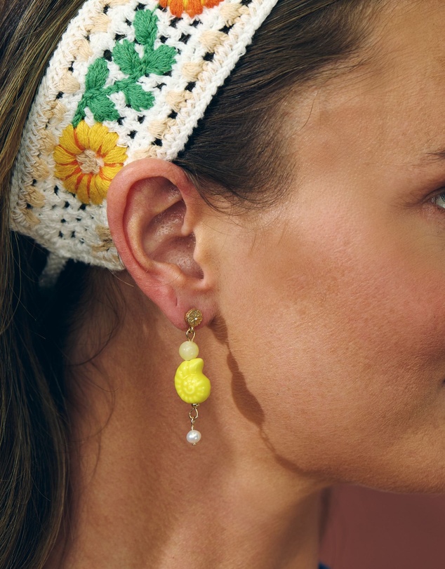Carly Paiker - San Sebastian Conch Earrings