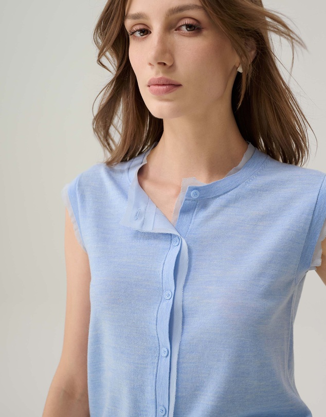 IDA+S - Etta Wool Silk Top