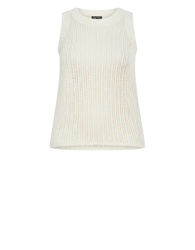 City Chic - Talia Knit Tank