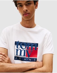 Tommy Jeans - Flag Graphic Slim T-Shirt