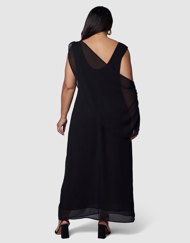 Pink Dusk by Curve Project - Move Me Maxi Dress