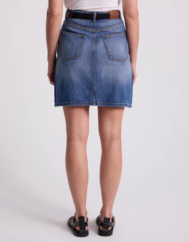 David Lawrence - Goldie Denim Mini Skirt