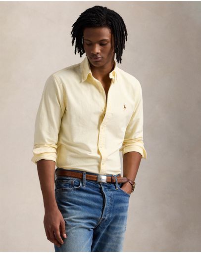 Yellow Oxford & White