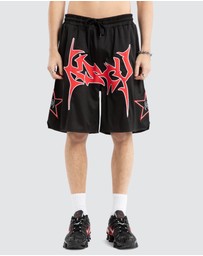 Kiss Chacey - Caution Mesh Basketballs Short