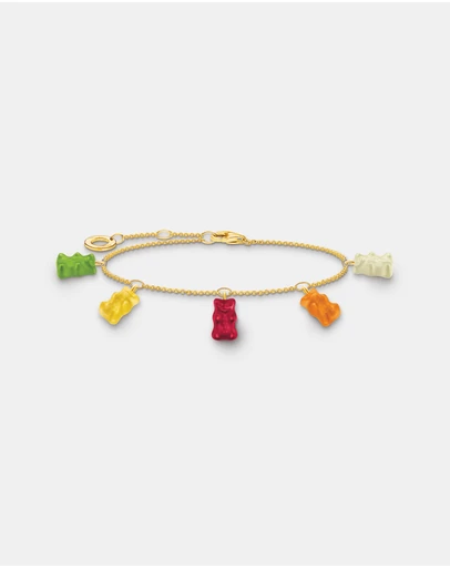 THOMAS SABO - HARIBO Bracelet with 5 Colourful Goldbears