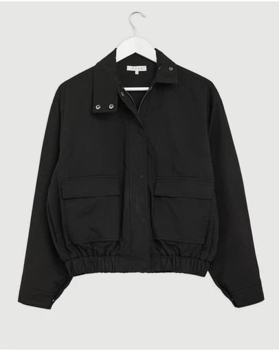 Revibe - Repaired AERE Ines Funnel Neck Bomber - AU 6