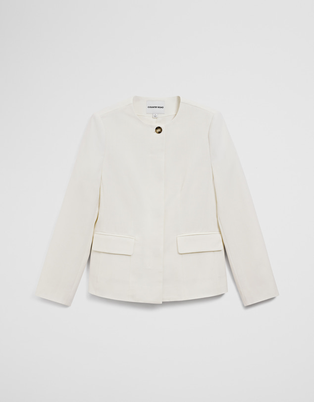 Country Road - Collarless Jacket