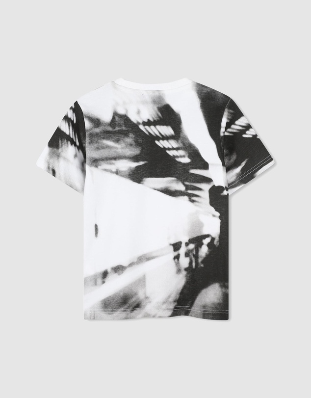 DKNY - All Over Print Short Sleeve T-Shirt - Kids-Teens