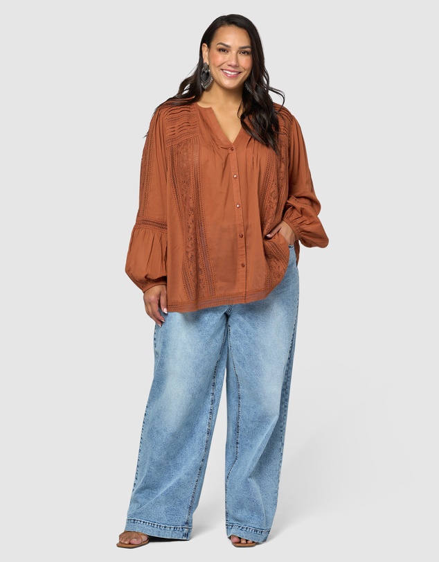 The Poetic Gypsy - Retrograde Peasant Blouse