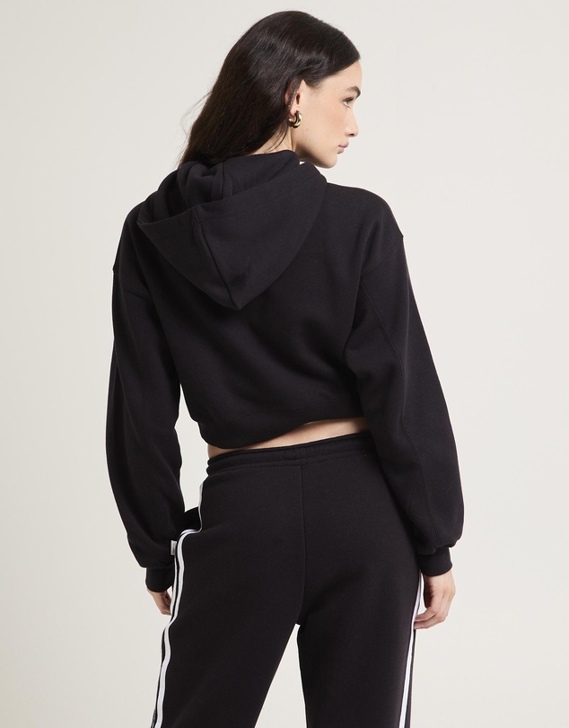 Subtitled - Cropped Zip Hoodie
