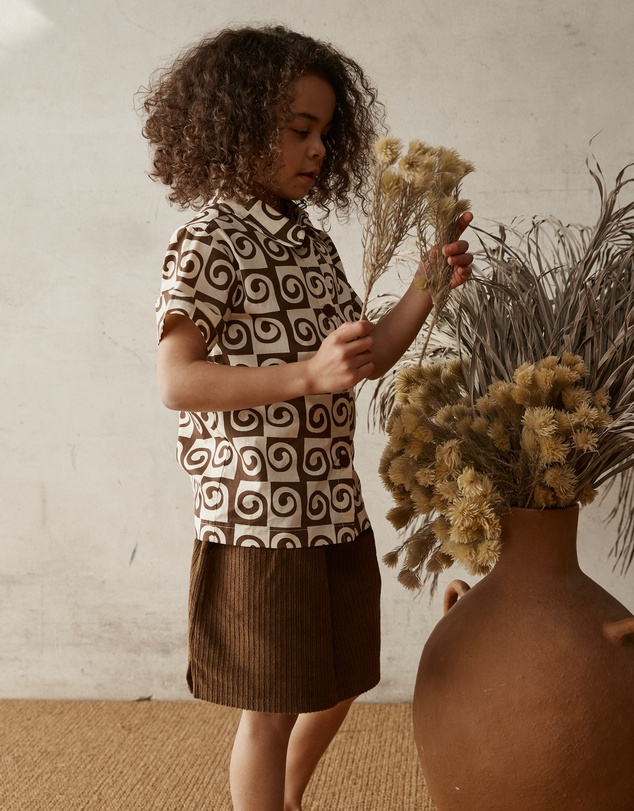 Alfred - Barney Skirt I Brown