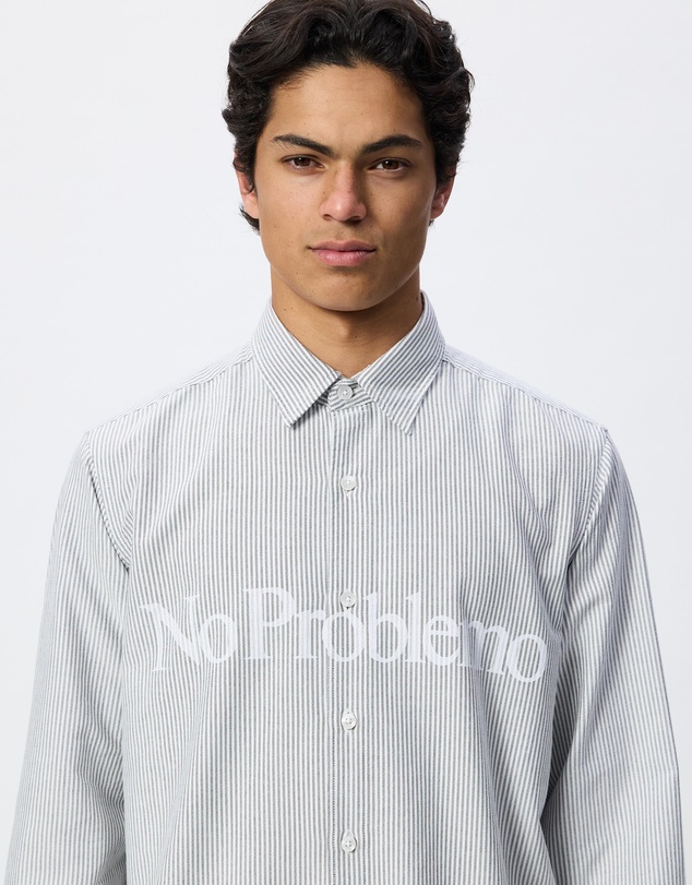 No Problemo - No Problemo Oxford Stripe LS Shirt