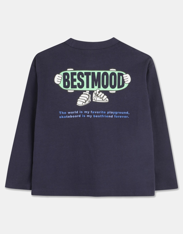 Billieblush - Skateboard Long Sleeve T-Shirt - Kids-Teens