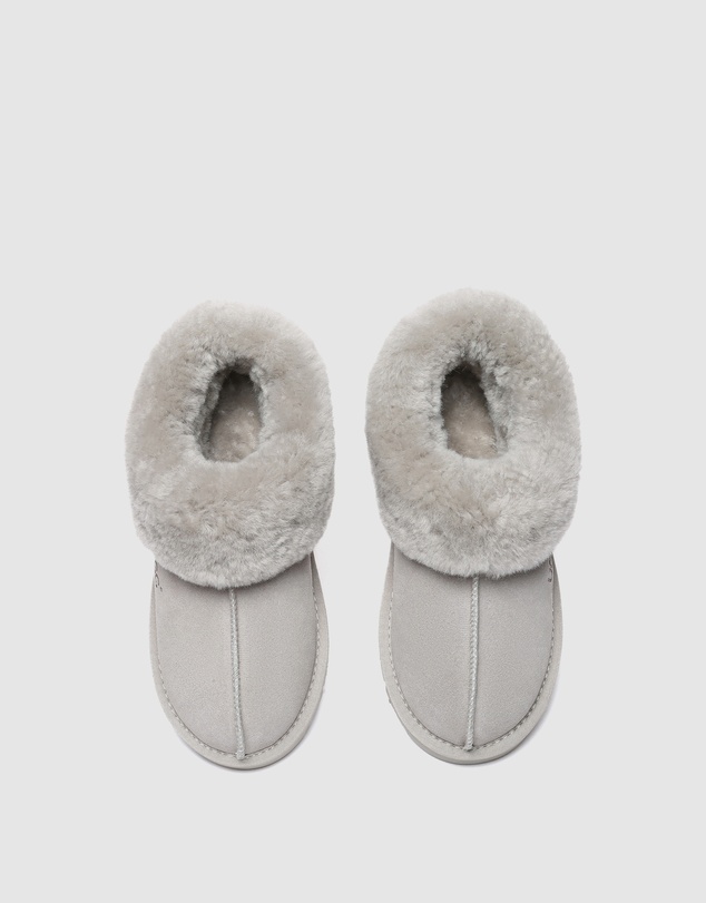 EVERAU - Australian Shepherd Ugg Homey Special Cow Suede Upper House Shoes