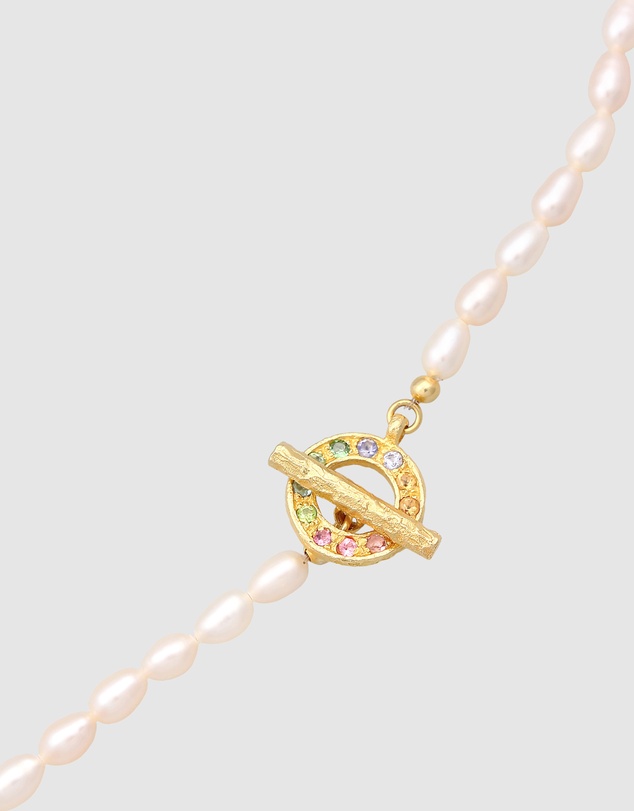 Haze & Glory - ICONIC EXCLUSIVE - Rainbow Love Necklace - Gold