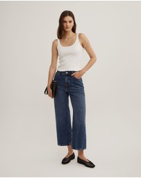 Witchery - Wide Leg Crop Jeans