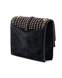 Pre-Loved by Azura Reborn - Pre-Loved Medium Studded Suede Monogram Sulpice Crossbody
