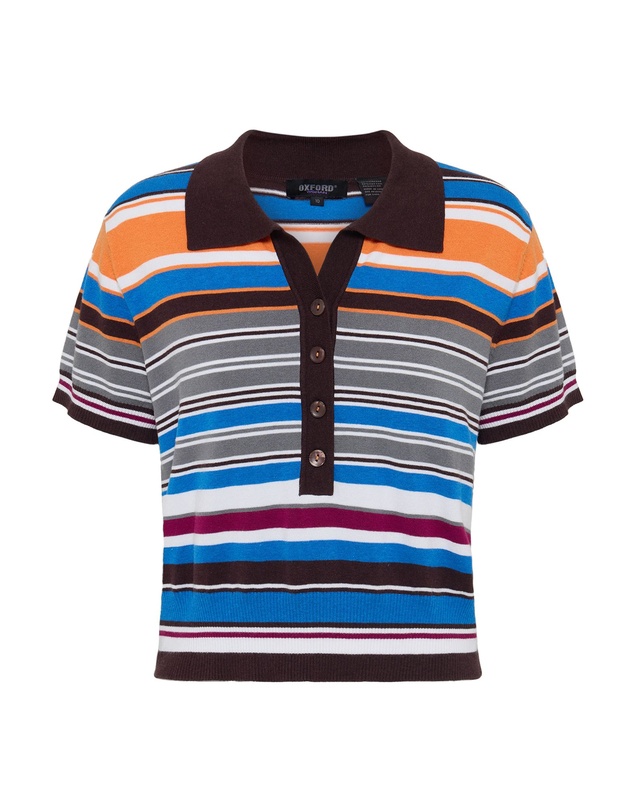 Oxford - Dina Stripe Polo
