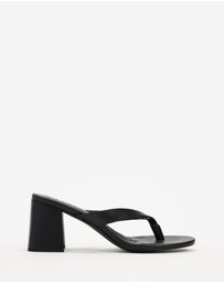 Dazie - Julia Block Thong Heels