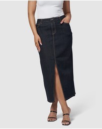 Sunday In The City - Hype Denim Maxi Skirt