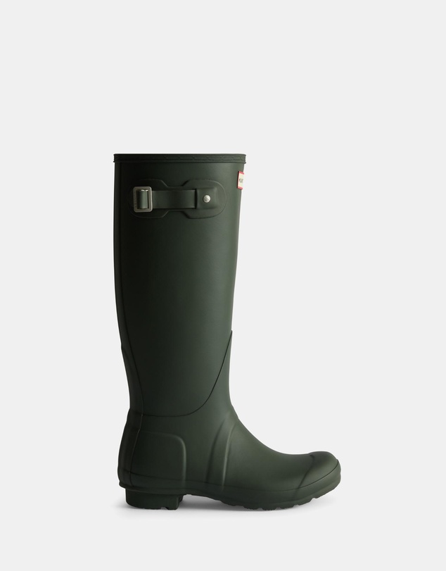 Hunter - Original Tall Tartan Lining Boots - Women's