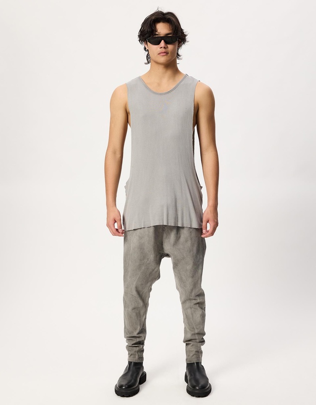 Surrounded By Ghosts - The Titanium Rib Knit Muscle T-Shirt