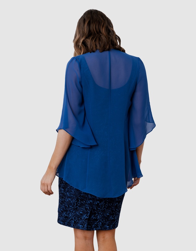 Tania Olsen Designs - Leilani Shawl Cocktail Dress