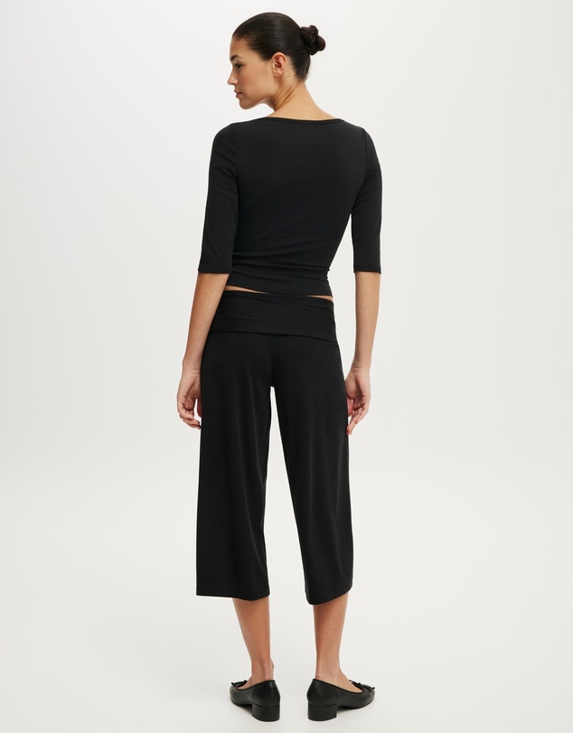Cotton On - Honey Tie Capri Pants