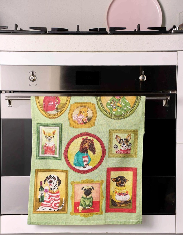 La La Land - Family Portrait Tea Towel