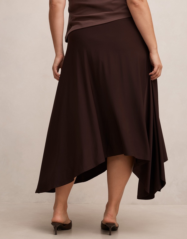 Forever New Curve - Ariel Curve Godet Hanky Hem Skirt