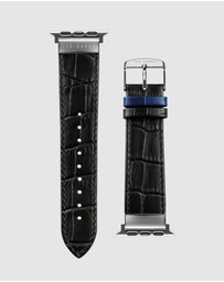 Ted Baker - Ted Baker Apple Band - Ted Metal Croco Black