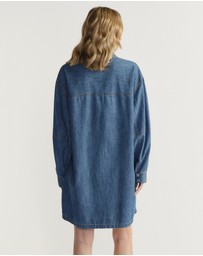 Decjuba - D-Luxe Chambray Stitch Dress