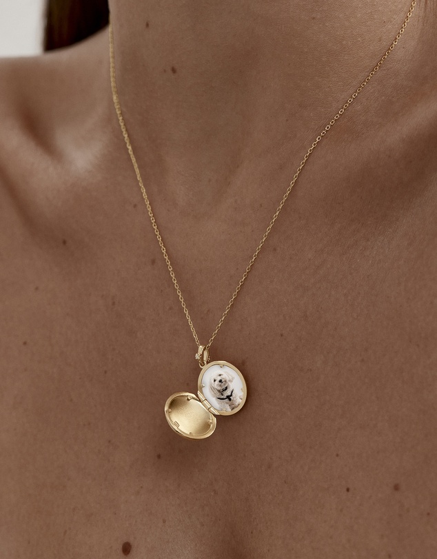 By Charlotte - My Moon and Stars Locket Pendant