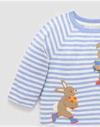 Purebaby - Bunny Egg Thief Tee -Kids-Babies