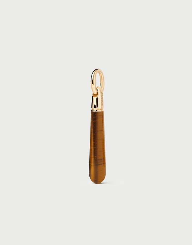 PDPAOLA - Tigers Eye Large Drop Pendant