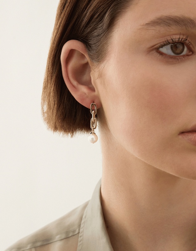 Najo - Clair de Lune Yellow Gold Earrings