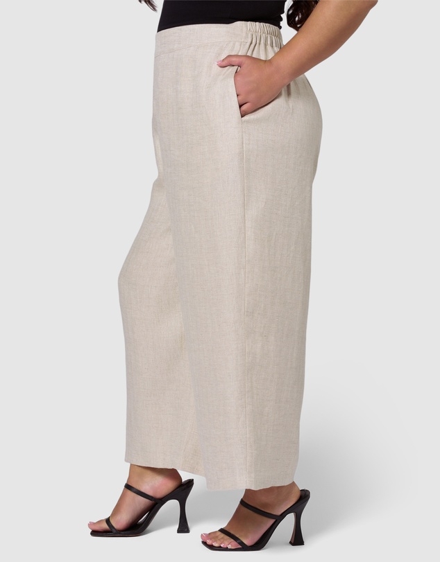 Something 4 Olivia - Lani Linen Wide Leg Pant