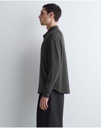 COS - Wool-Blend Jersey Shirt