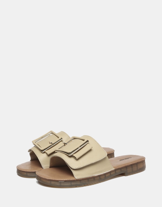 EVERAU - EverAU Ugg Bera Cow Leather Upper Sandals