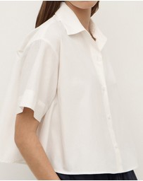 Assembly Label - Lima Cropped Shirt