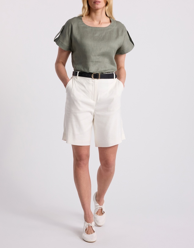 David Lawrence - Melinda Linen Mix Tee