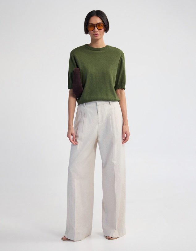 Oxford - Leeta Cashmere Blend Shldr Pad Knit