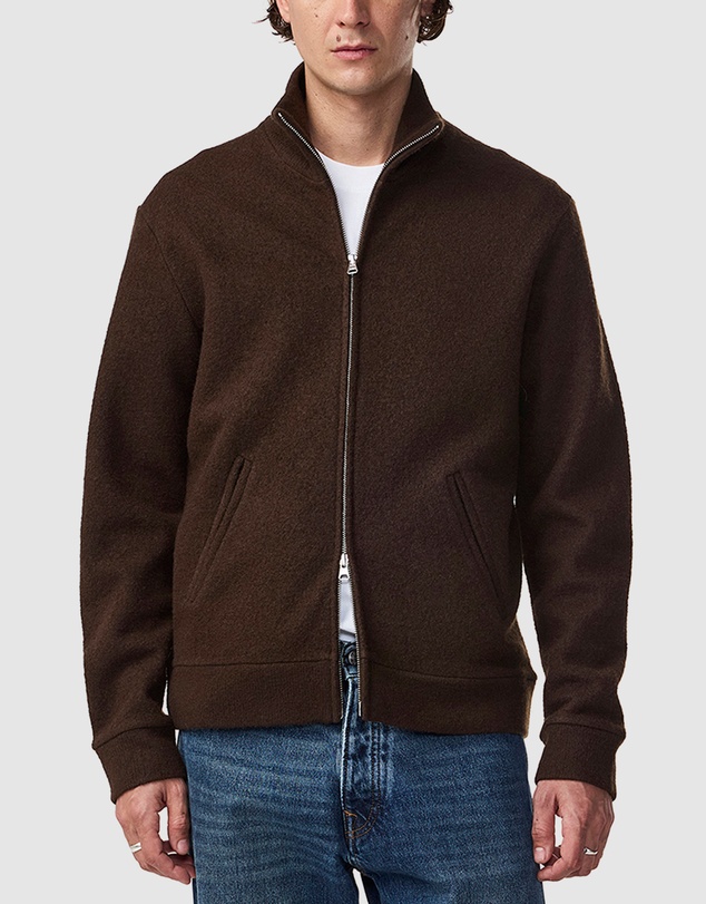 NN07 - Boiled Full Zip Jumper