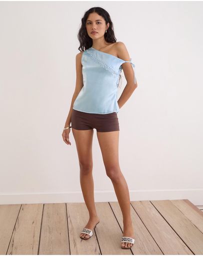 Satin Organza Light Blue