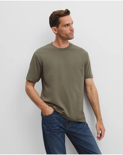 Country Road - Australian Cotton Cr Logo T-shirt