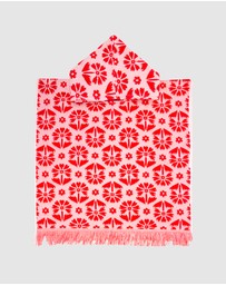 Bambury - Flora Kids Poncho Poppy