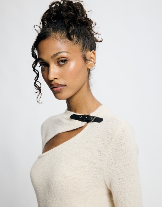 Lover - Nyx Buckle Wool Jumper