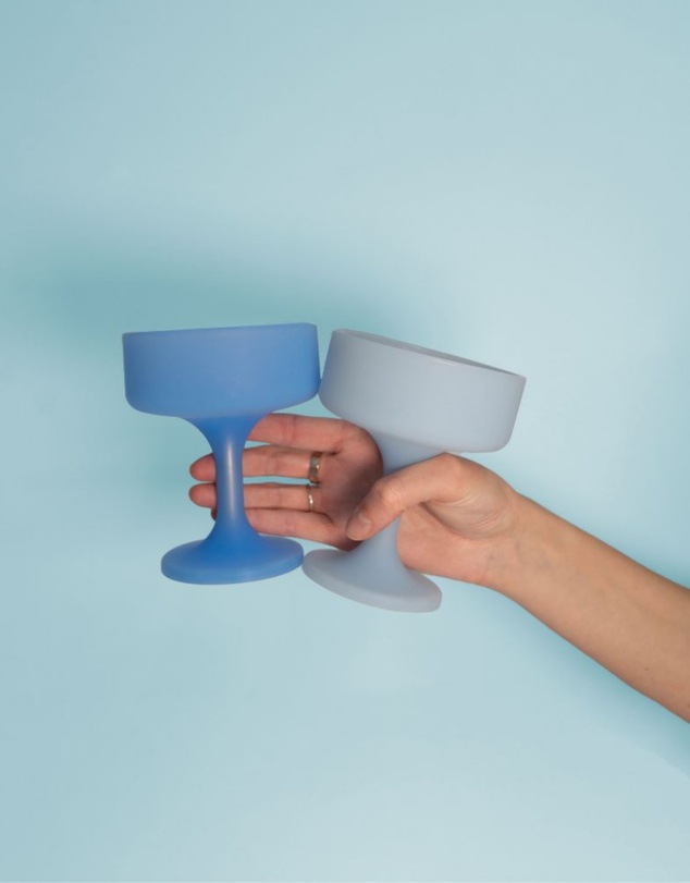 porter green - mecc | silicone unbreakable cocktail glasses