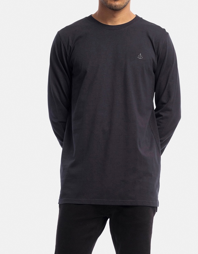 Stock & Co. - Stock & Co Anchor Embroidery Long Sleeve Tee